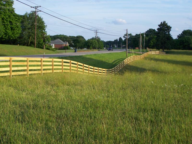 Wood Rail Fence